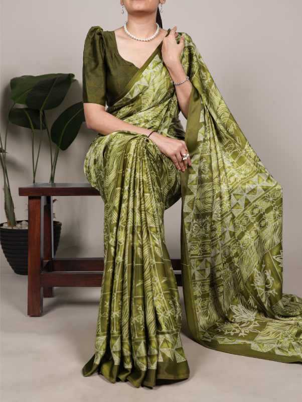 YNF Wholesale Satin Printed Sarees KESH134 7005 | Surat Manufacturer