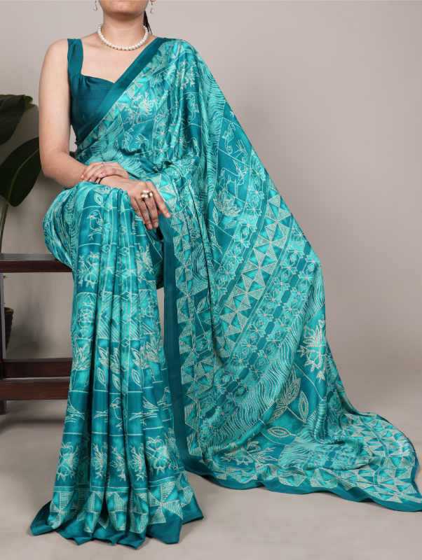 YNF Wholesale Satin Printed Sarees KESH134 7005 | Surat Manufacturer