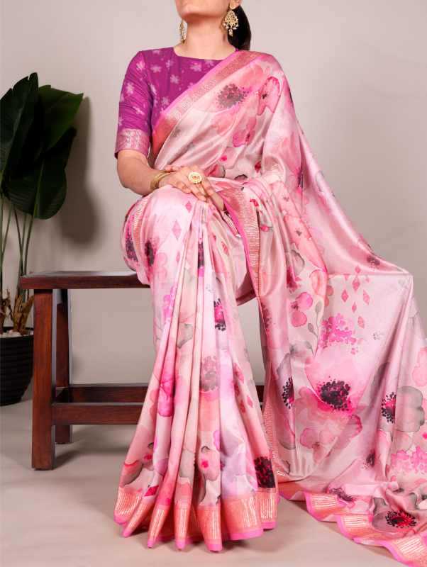 YNF Wholesale Tussar Silk Printed Sarees KESH134 7015 | Surat Manufacturer