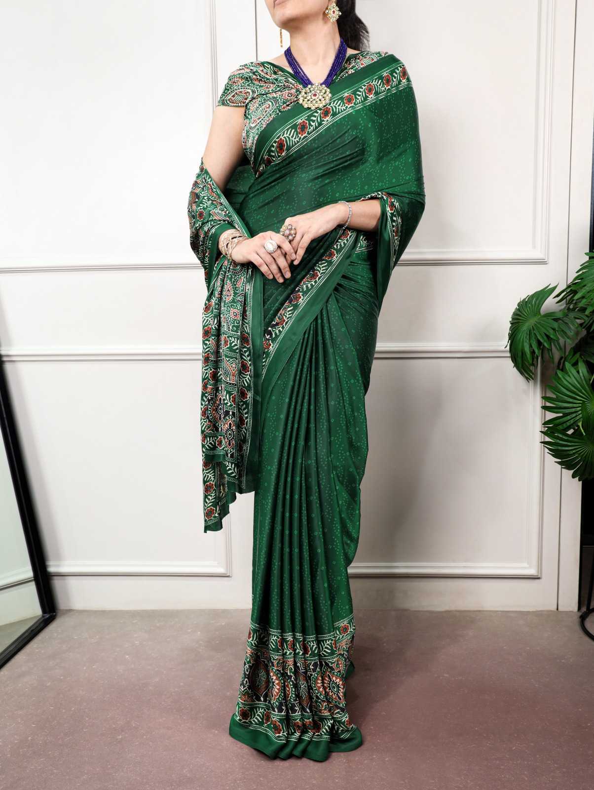 YNF Wholesale Satin Silk Printed Sarees KESH134 7039 | Surat Manufacturer