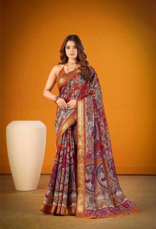 YNF Wholesale Viscose Printed Sarees KESH134 7300 | Surat Manufacturer