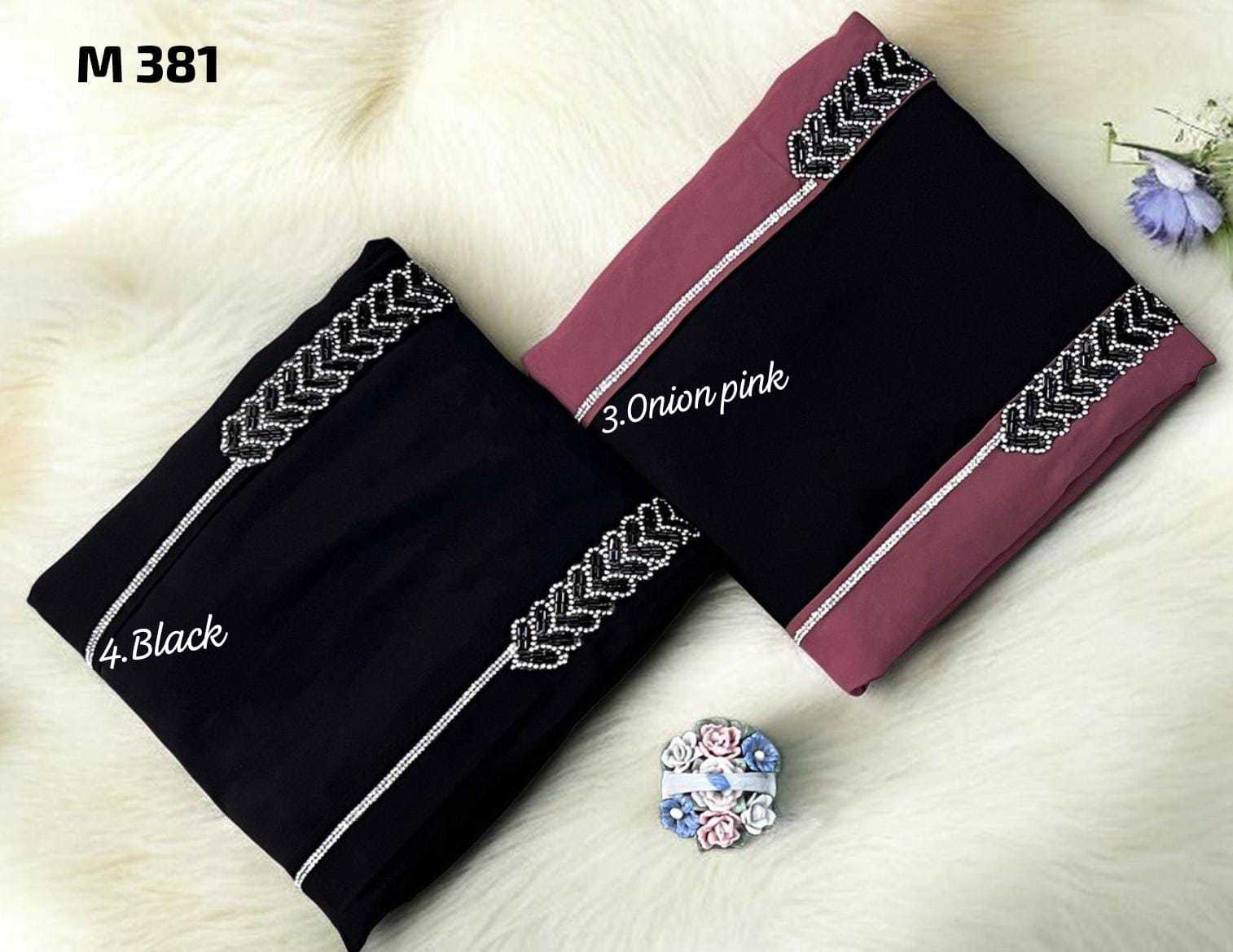 YNF Wholesale Premium Georgette Abaya KESH135 381 | Surat Manufacturer