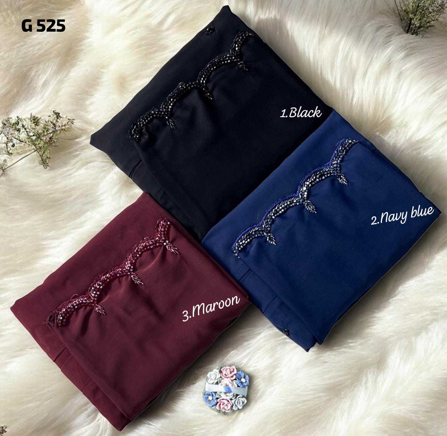 YNF Wholesale Fancy Abaya KESH135 525 | Surat Manufacturer