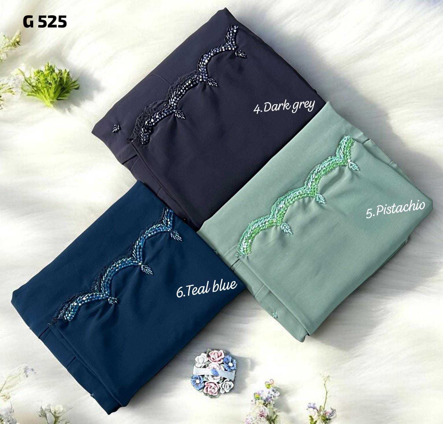 YNF Wholesale Fancy Abaya KESH135 525 | Surat Manufacturer