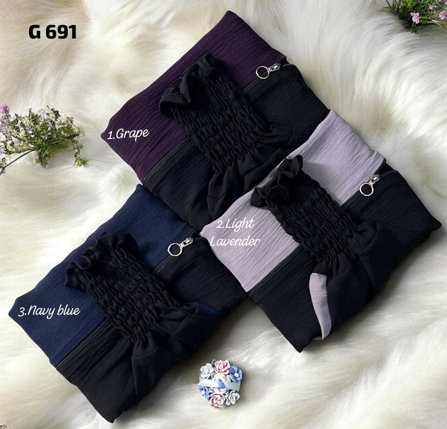 YNF Wholesale Fancy Abaya KESH135 691 | Surat Manufacturer