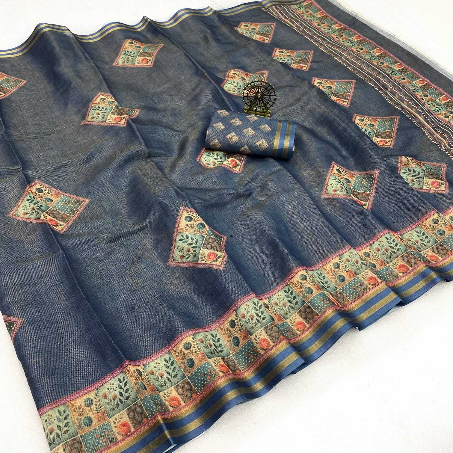 YNF Wholesale Cotton Designer Sarees  | Surat Manufacturer