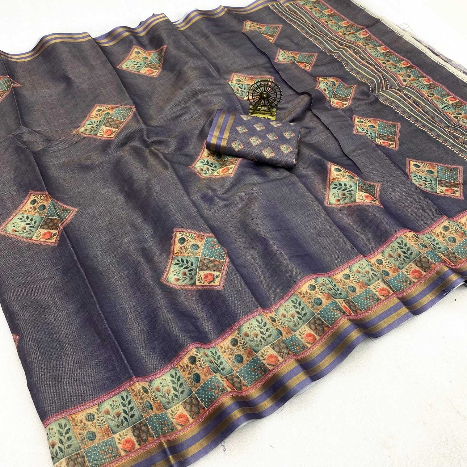YNF Wholesale Cotton Designer Sarees  | Surat Manufacturer