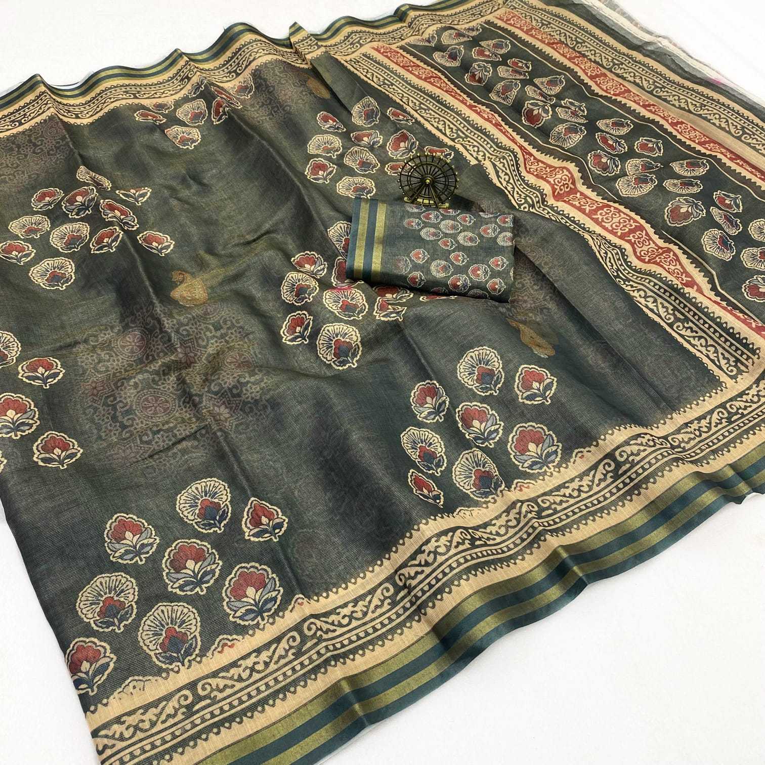 YNF Wholesale Cotton Designer Sarees  | Surat Manufacturer