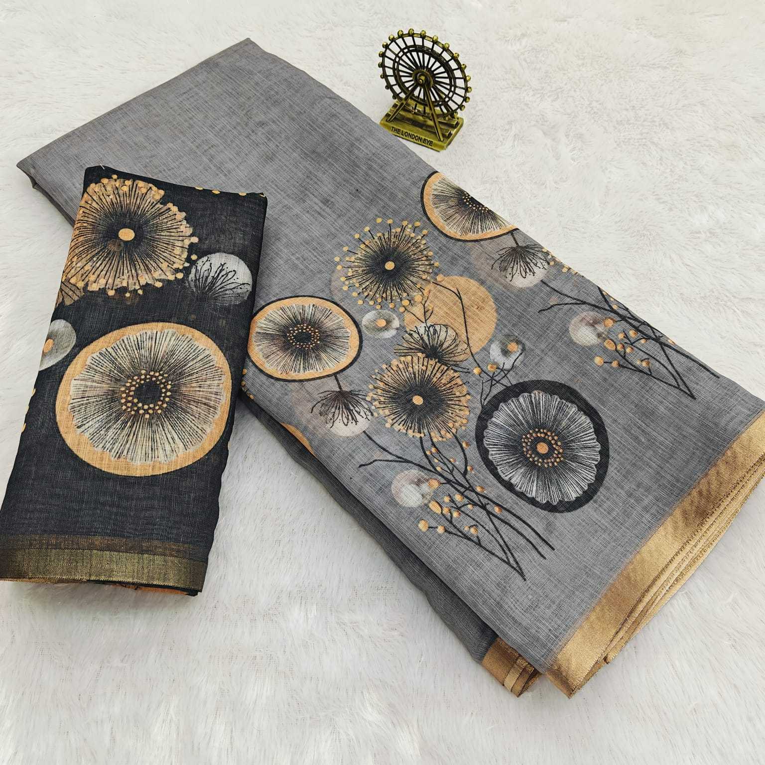 YNF Wholesale Cotton Printed Sarees  | Surat Manufacturer
