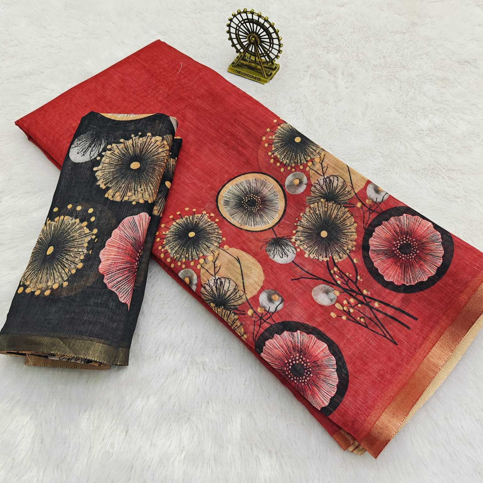YNF Wholesale Cotton Printed Sarees  | Surat Manufacturer