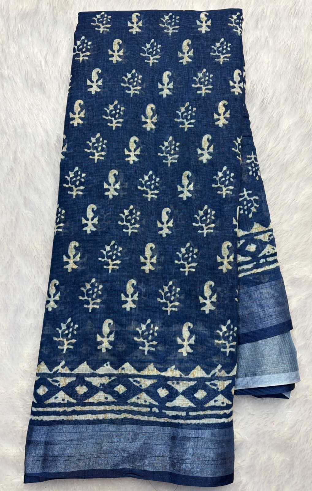 YNF Wholesale Linen Printed Sarees  | Surat Manufacturer