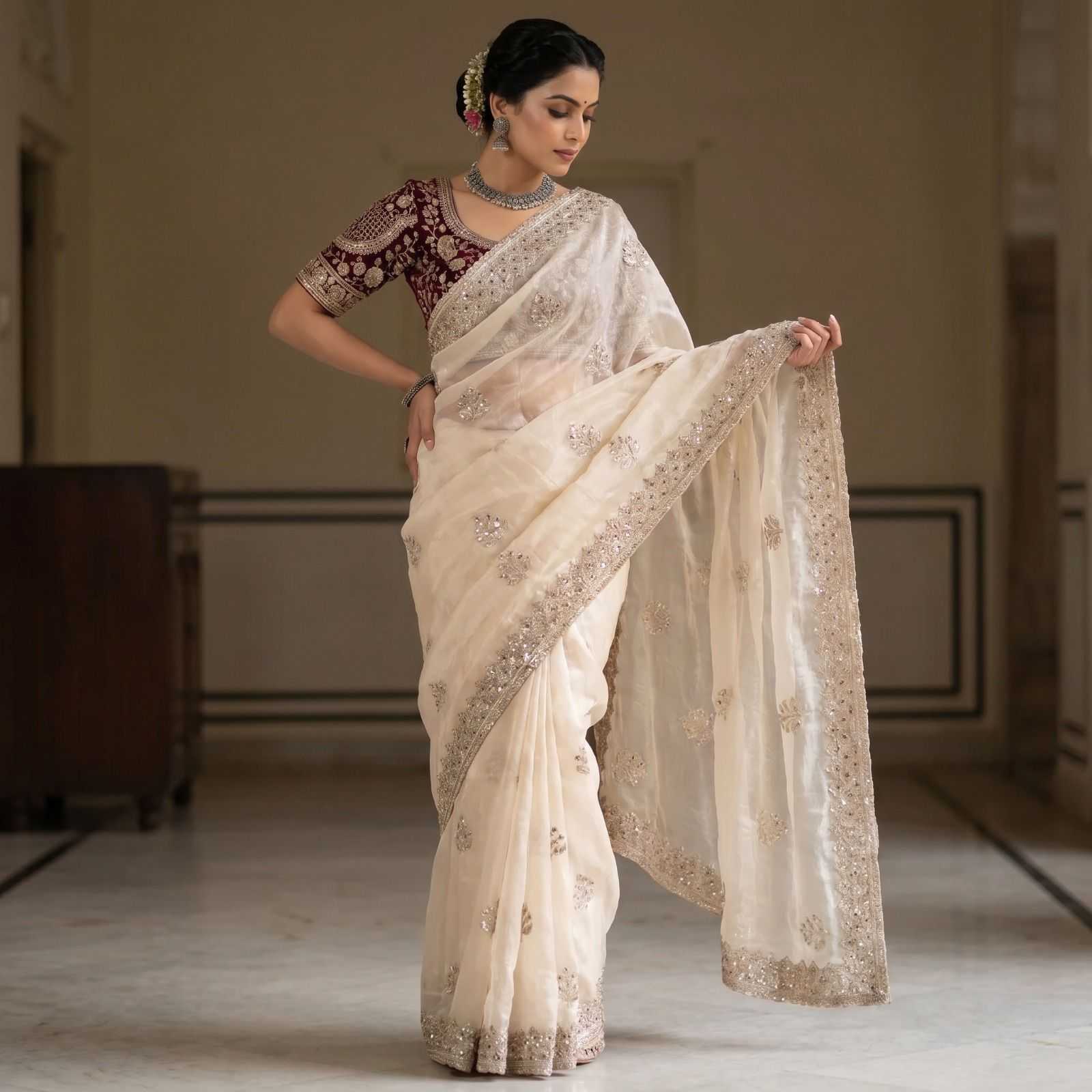 YNF Wholesale Satin Designer Sarees  | Surat Manufacturer