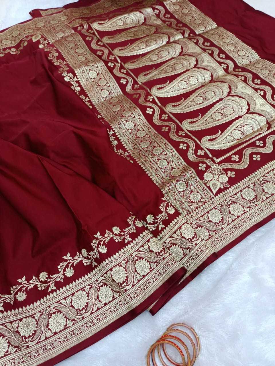 YNF Wholesale Banarasi Soft Silk Zari Border Sarees KESH146 Full | Surat Manufacturer