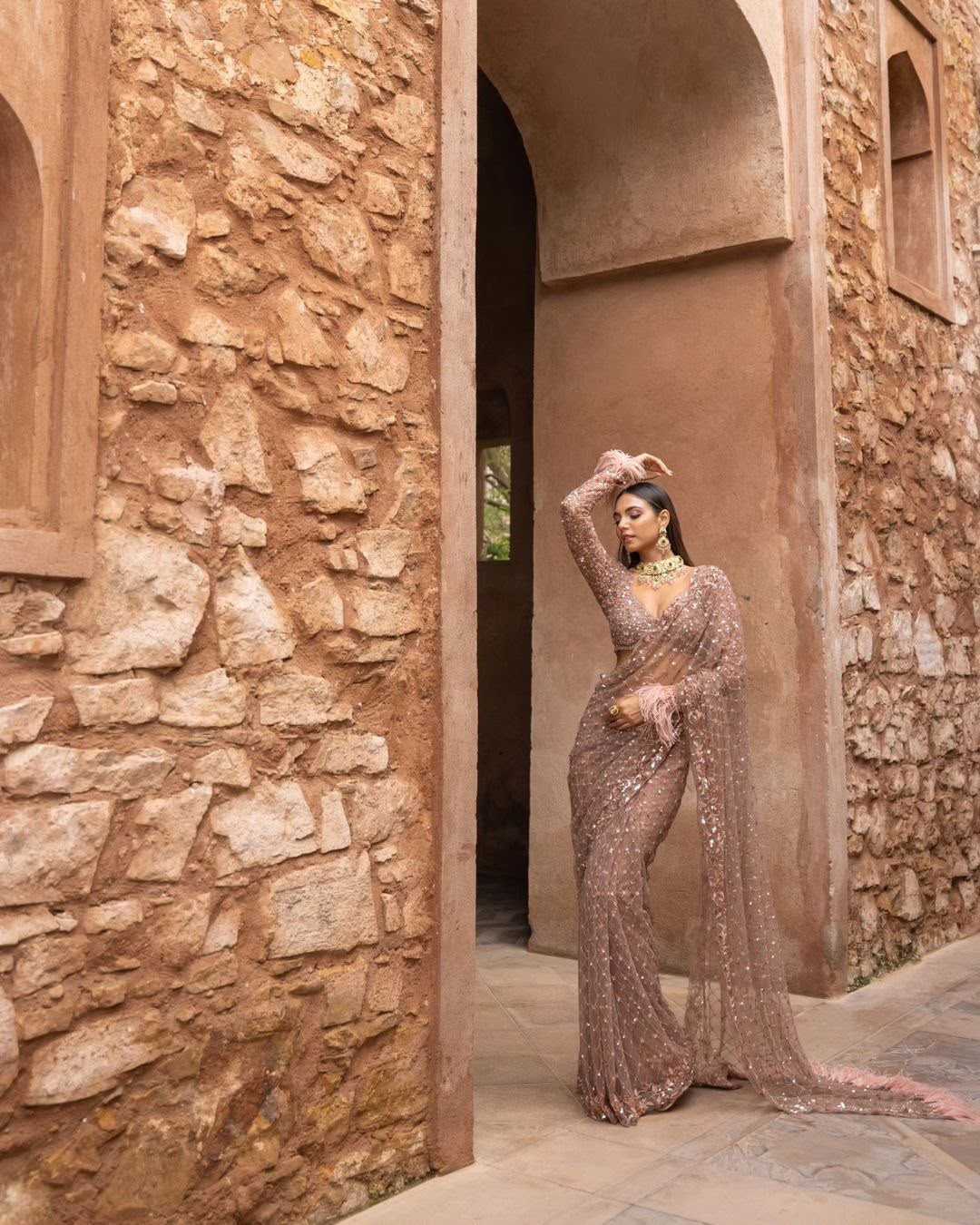 YNF Wholesale Net Sequence Sarees  | Surat Manufacturer