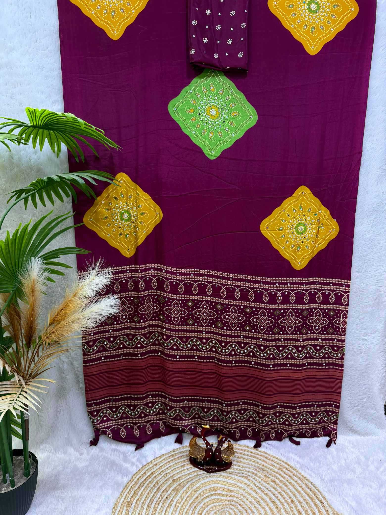 YNF Wholesale Satin Printed Sarees  | Surat Manufacturer