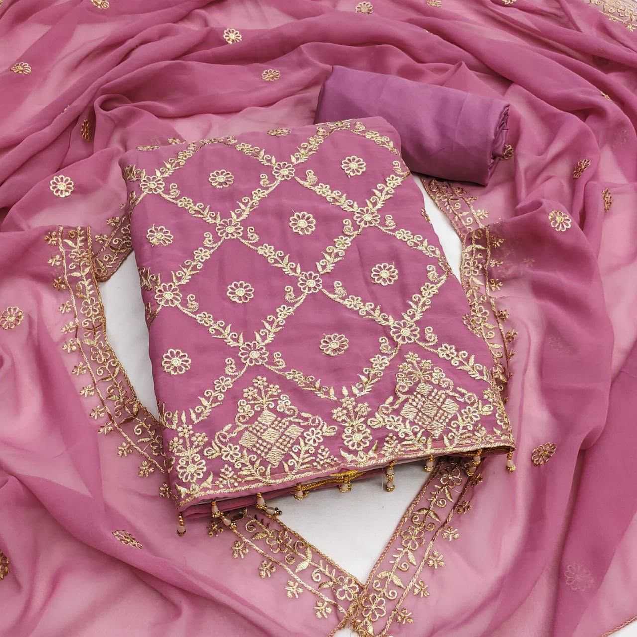 YNF Wholesale Georgette Georgette Suit  | Surat Manufacturer