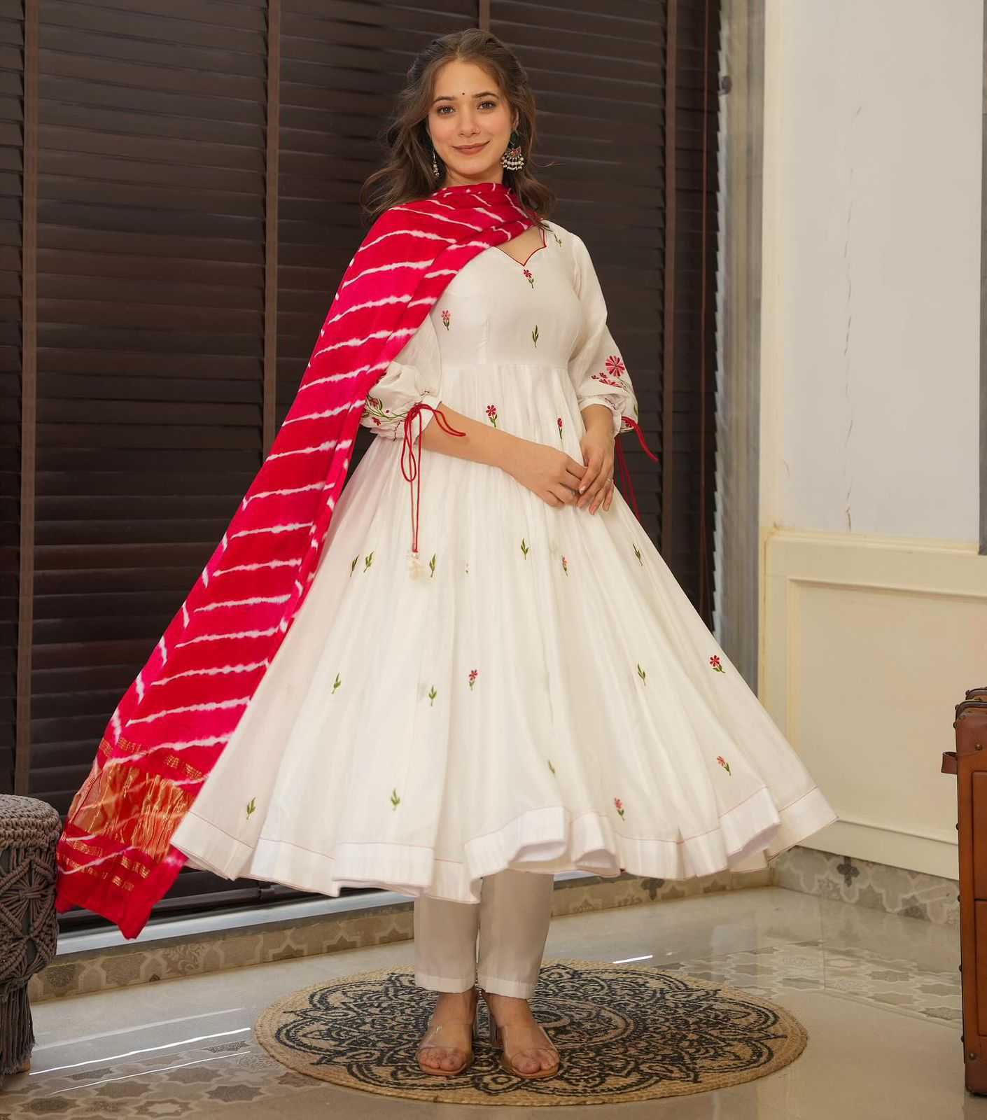 YNF Wholesale Georgette Embroidery Suits KESH154 223 | Surat Manufacturer