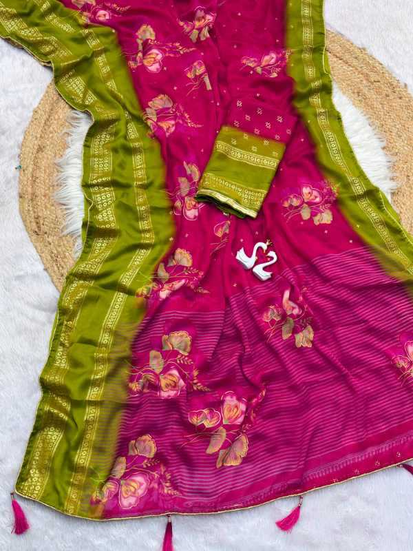 YNF Wholesale Blooming Designer Sarees KESH161 Avy | Surat Manufacturer