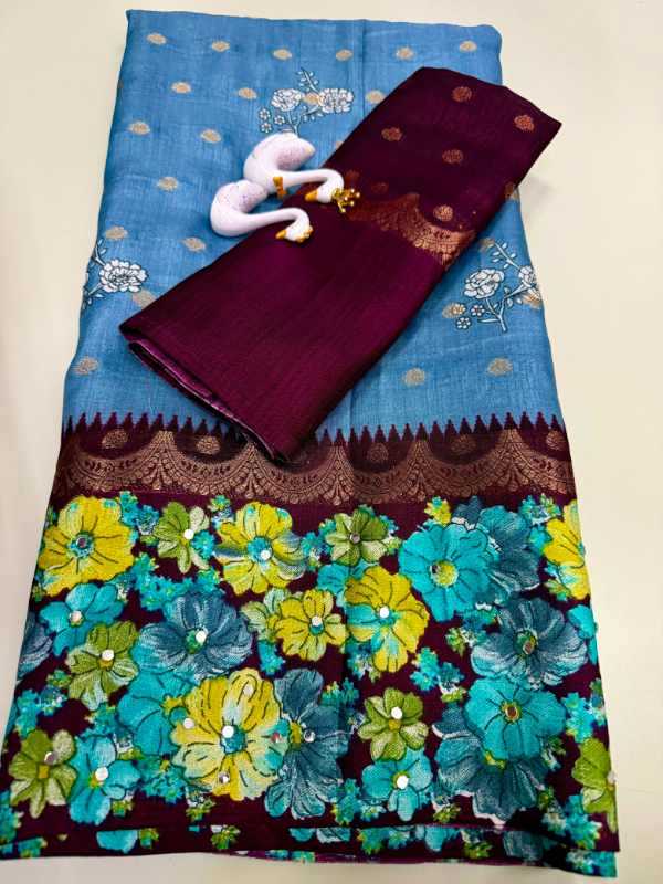 YNF Wholesale Crepe Butta Sarees KESH161 Prem | Surat Manufacturer