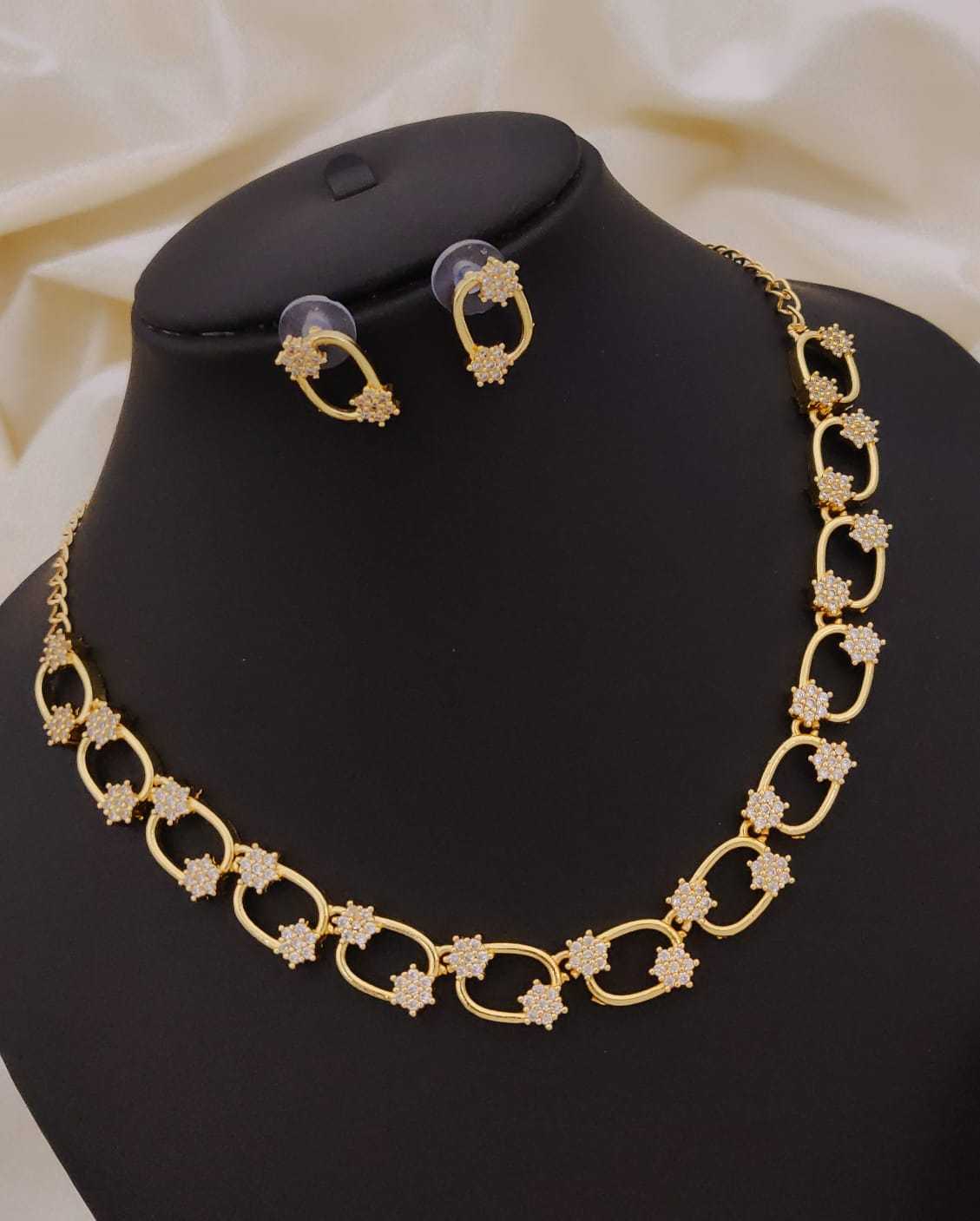 YNF Wholesale Brass Necklaces Set  | Surat Manufacturer