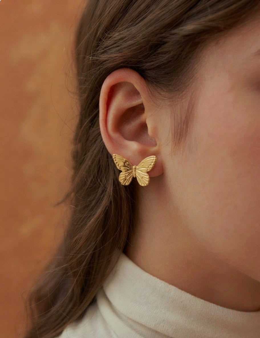 YNF Wholesale Brass Stud Earrings  | Surat Manufacturer