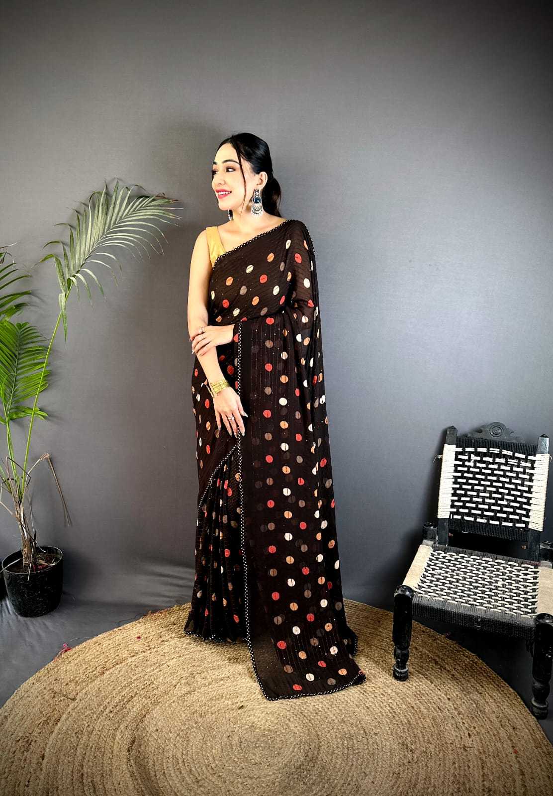YNF Wholesale Georgette Printed Sarees KESH165 ARMANI | Surat Manufacturer