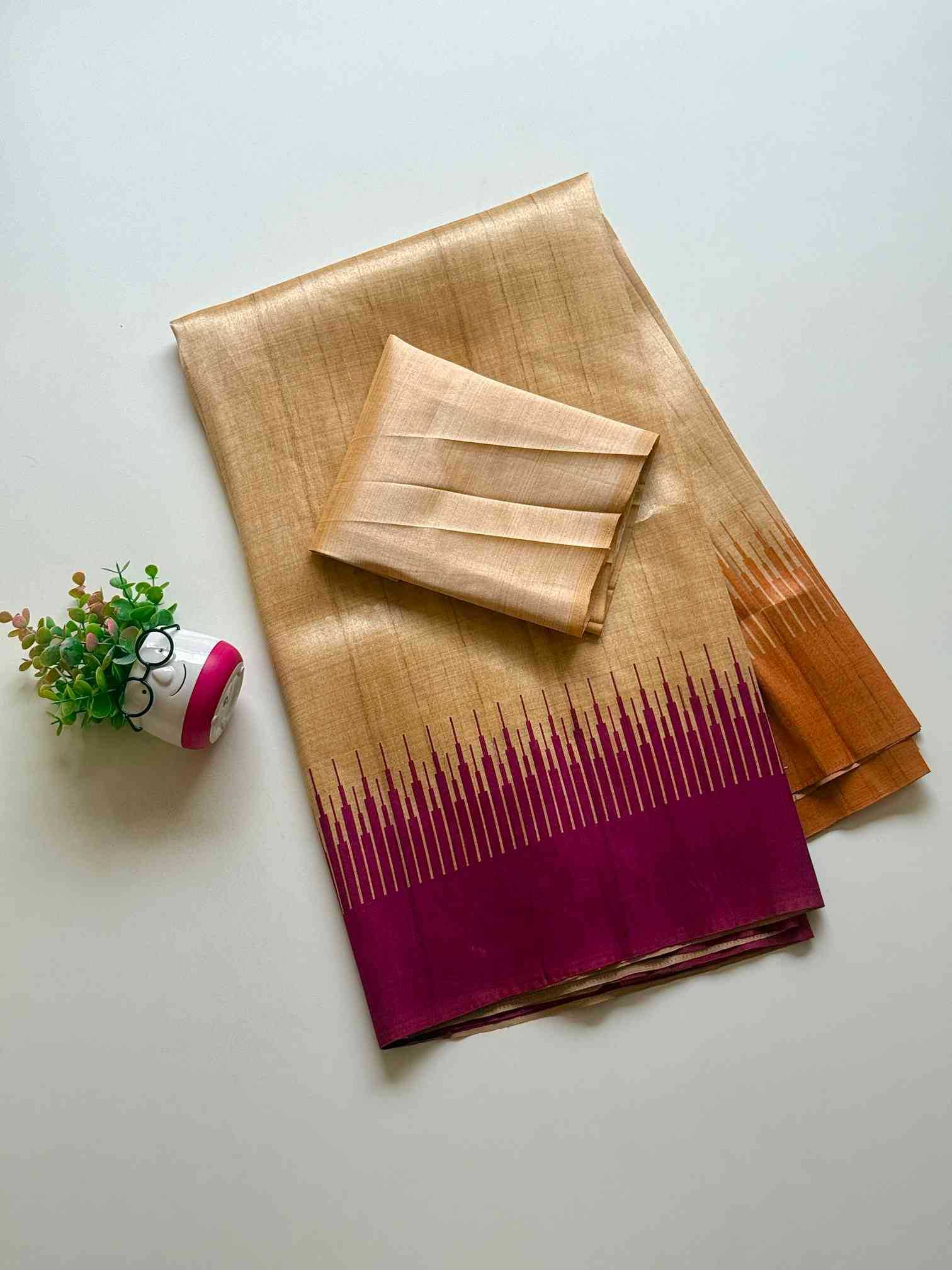 YNF Wholesale Soft Cotton Silk Printed Silk Saree  | Surat Manufacturer