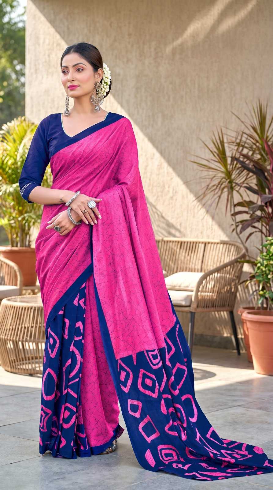YNF Wholesale Pure Cotton Printed Sarees  | Surat Manufacturer