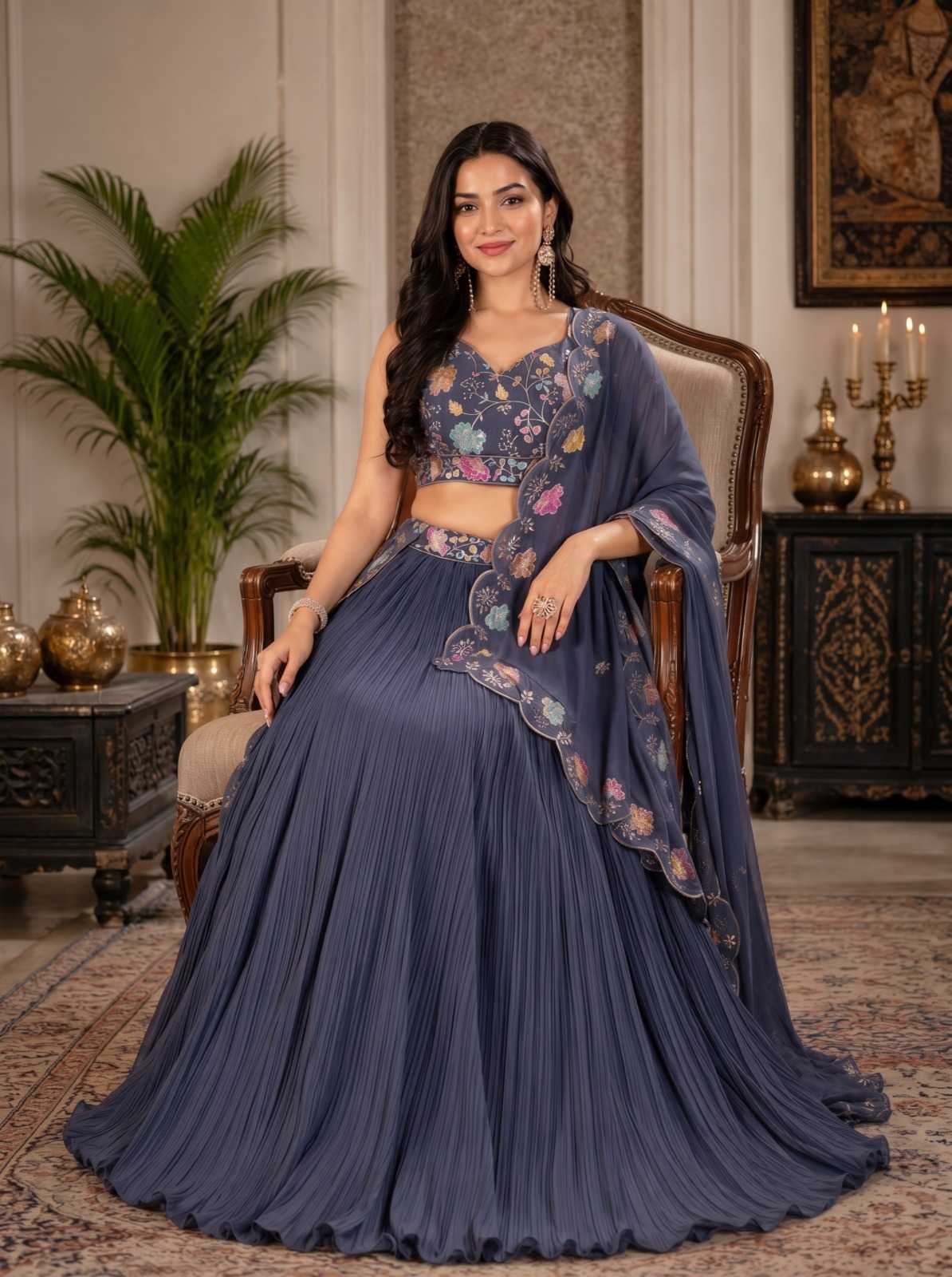 YNF Wholesale Premium Georgette Designer Lehenga KESH173 1101 | Surat Manufacturer