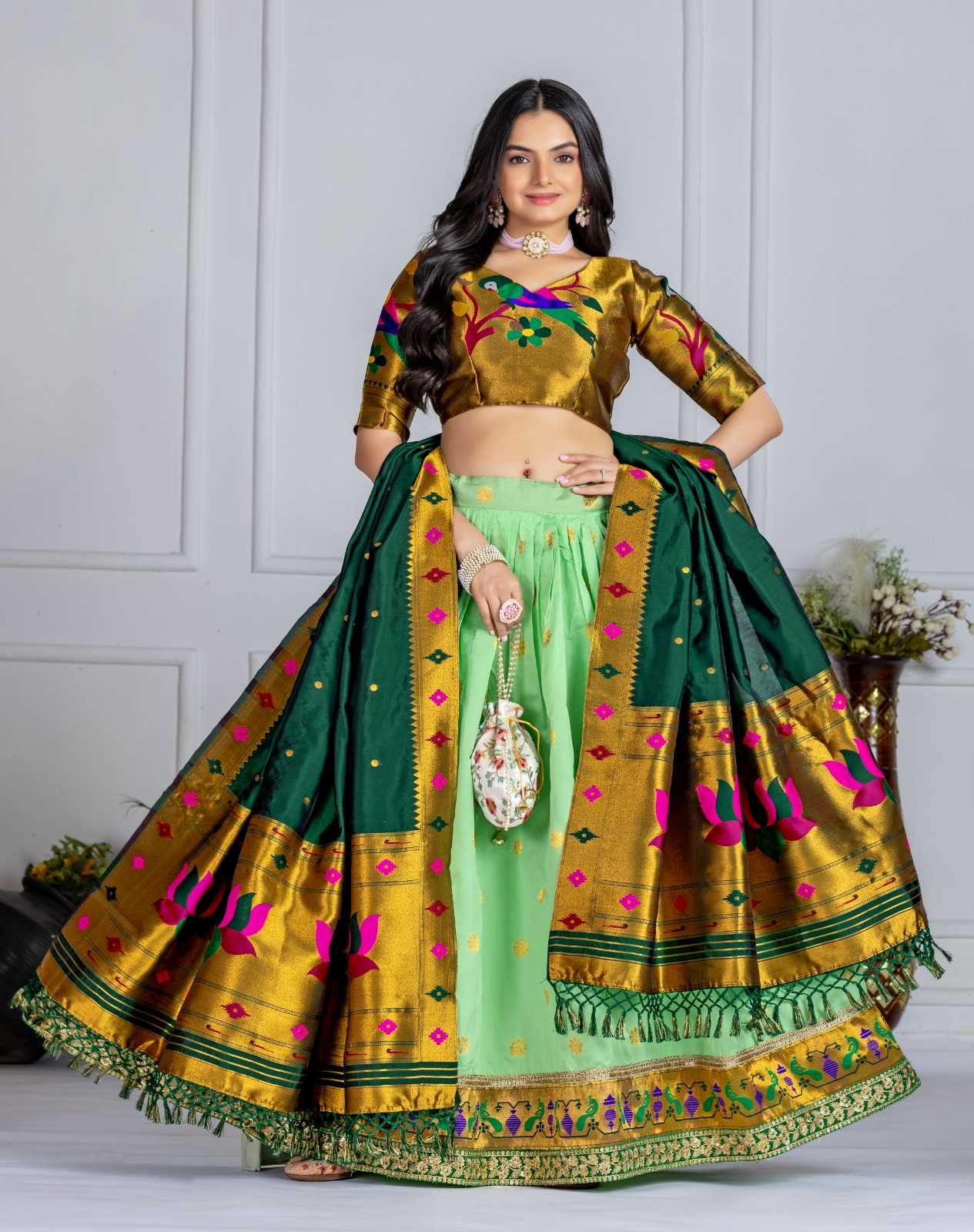 YNF Wholesale Jacquard Designer Lehenga  | Surat Manufacturer