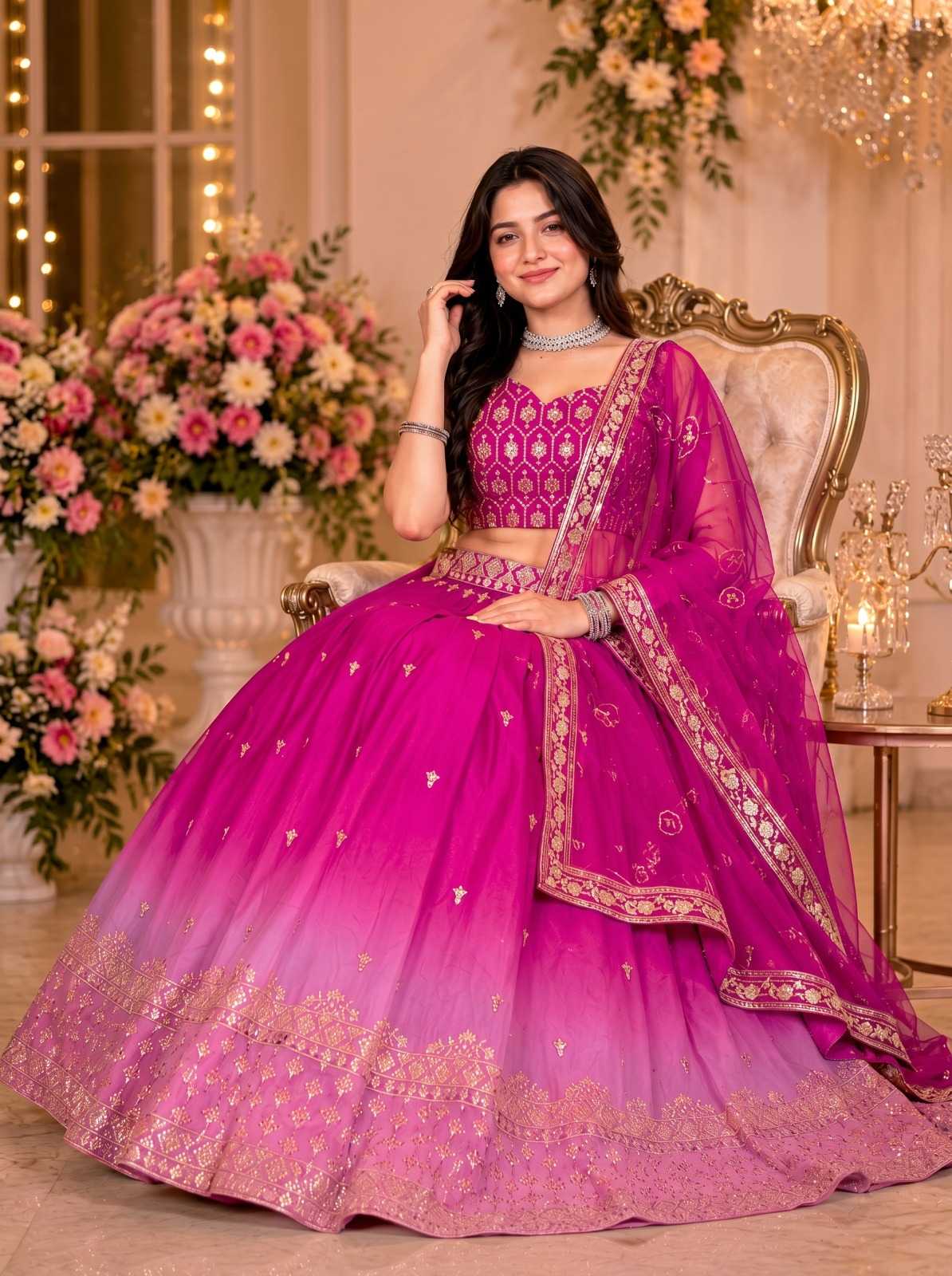 YNF Wholesale Heavy Silk Designer Lehenga KESH173 | Surat Manufacturer