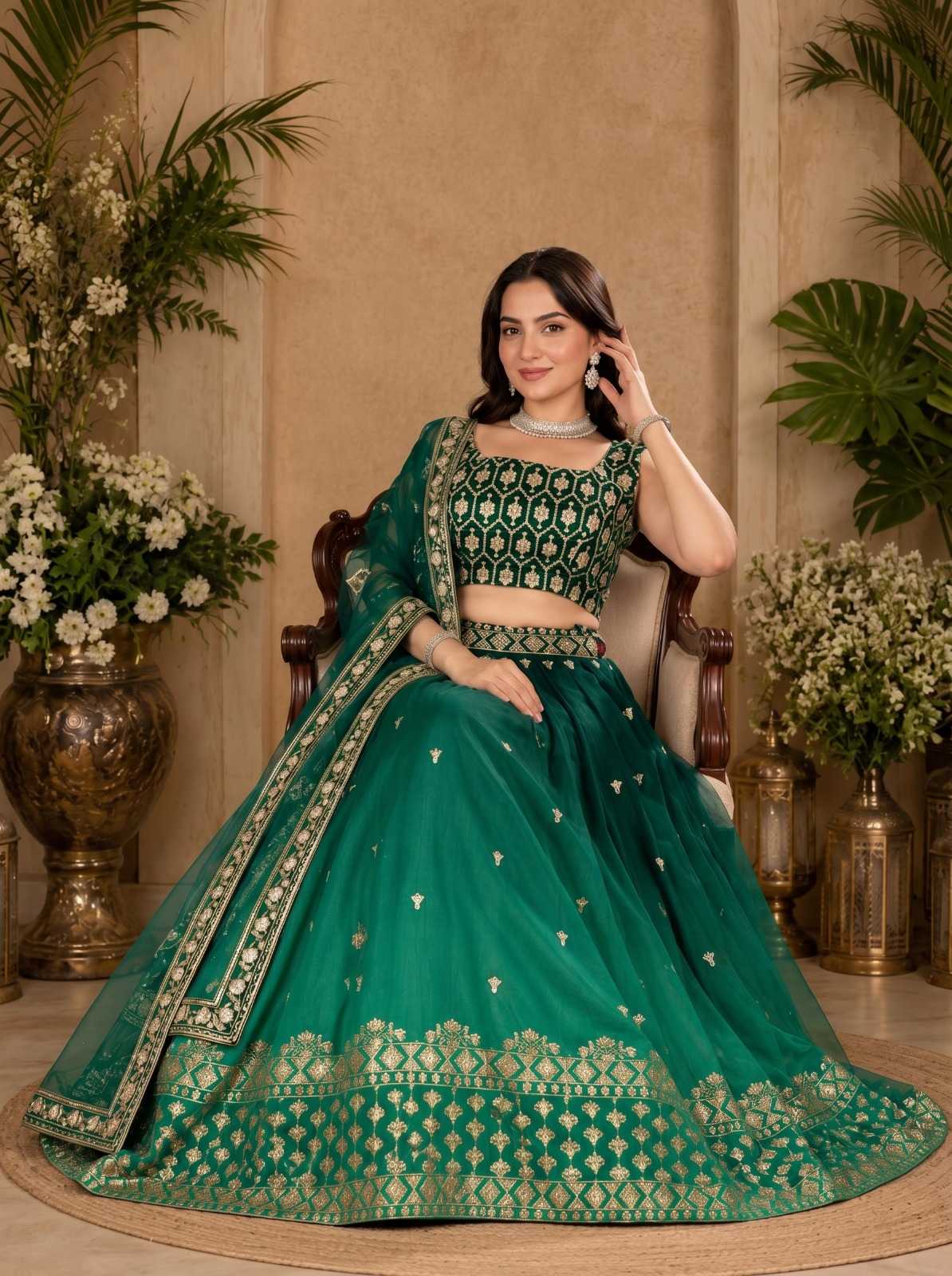 YNF Wholesale Heavy Silk Designer Lehenga KESH173 | Surat Manufacturer