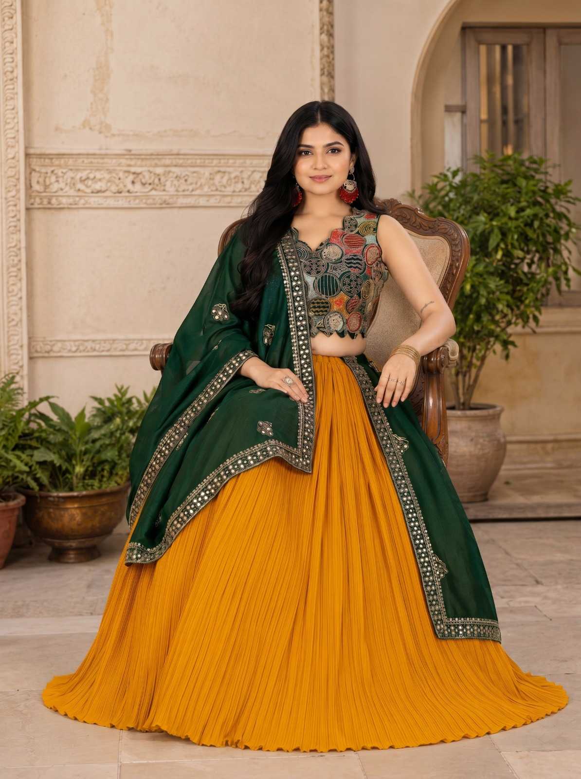YNF Wholesale Heavy Silk Designer Lehenga KESH173 | Surat Manufacturer