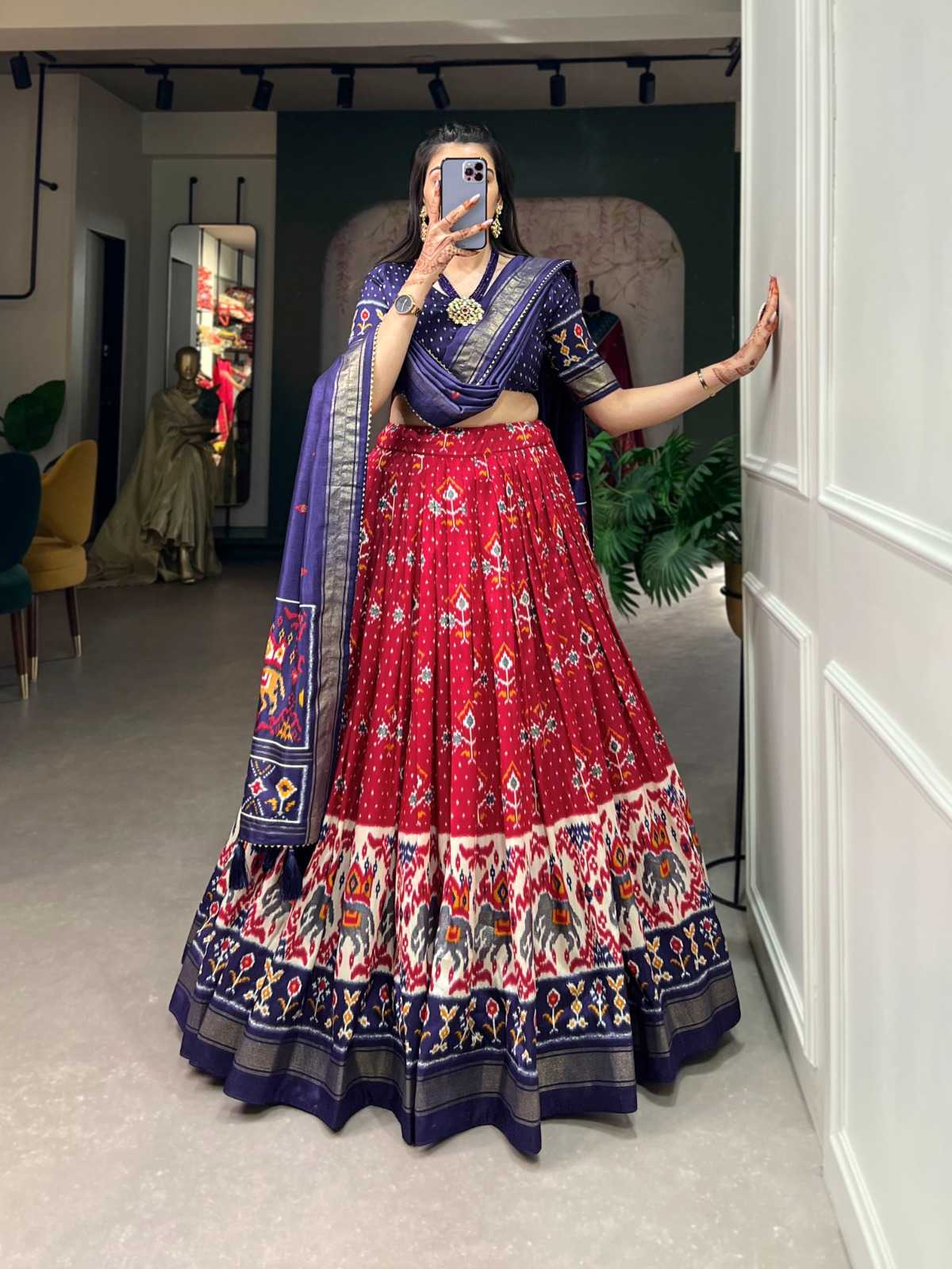 YNF Wholesale Tussar Silk Designer Lehenga  | Surat Manufacturer