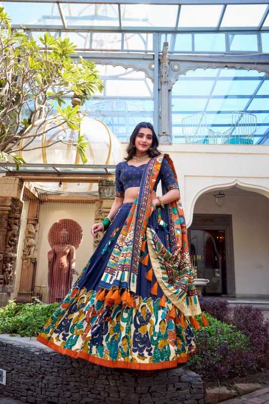 YNF Wholesale Tussar Silk Traditional Lehenga  | Surat Manufacturer