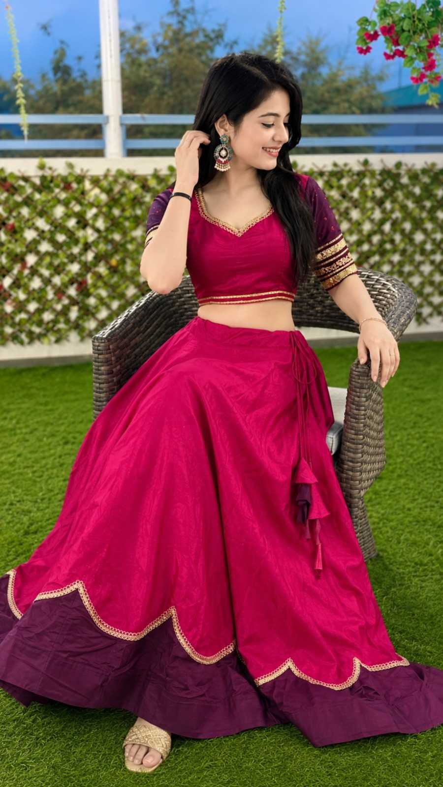 YNF Wholesale Reyon Cotton Designer Lehenga KESH173 Priya | Surat Manufacturer