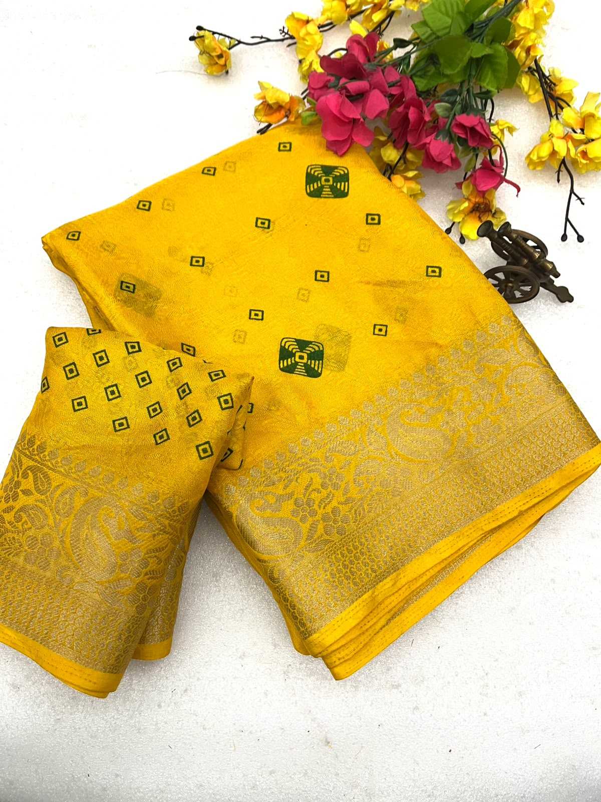 YNF Wholesale Georgette Designer Sarees  | Surat Manufacturer