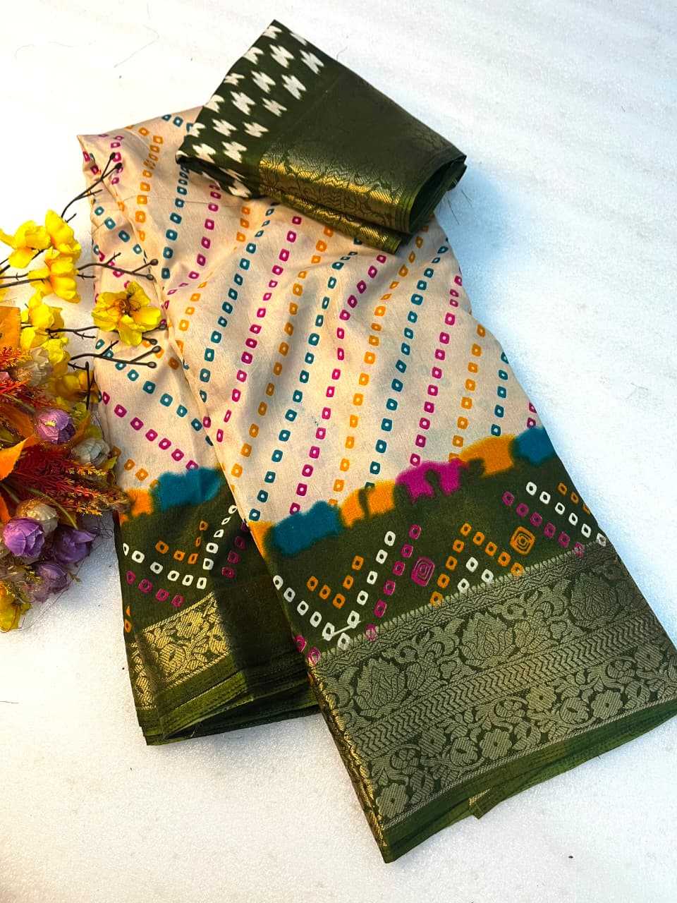 YNF Wholesale Dola Silk Soft Silk Sarees  | Surat Manufacturer