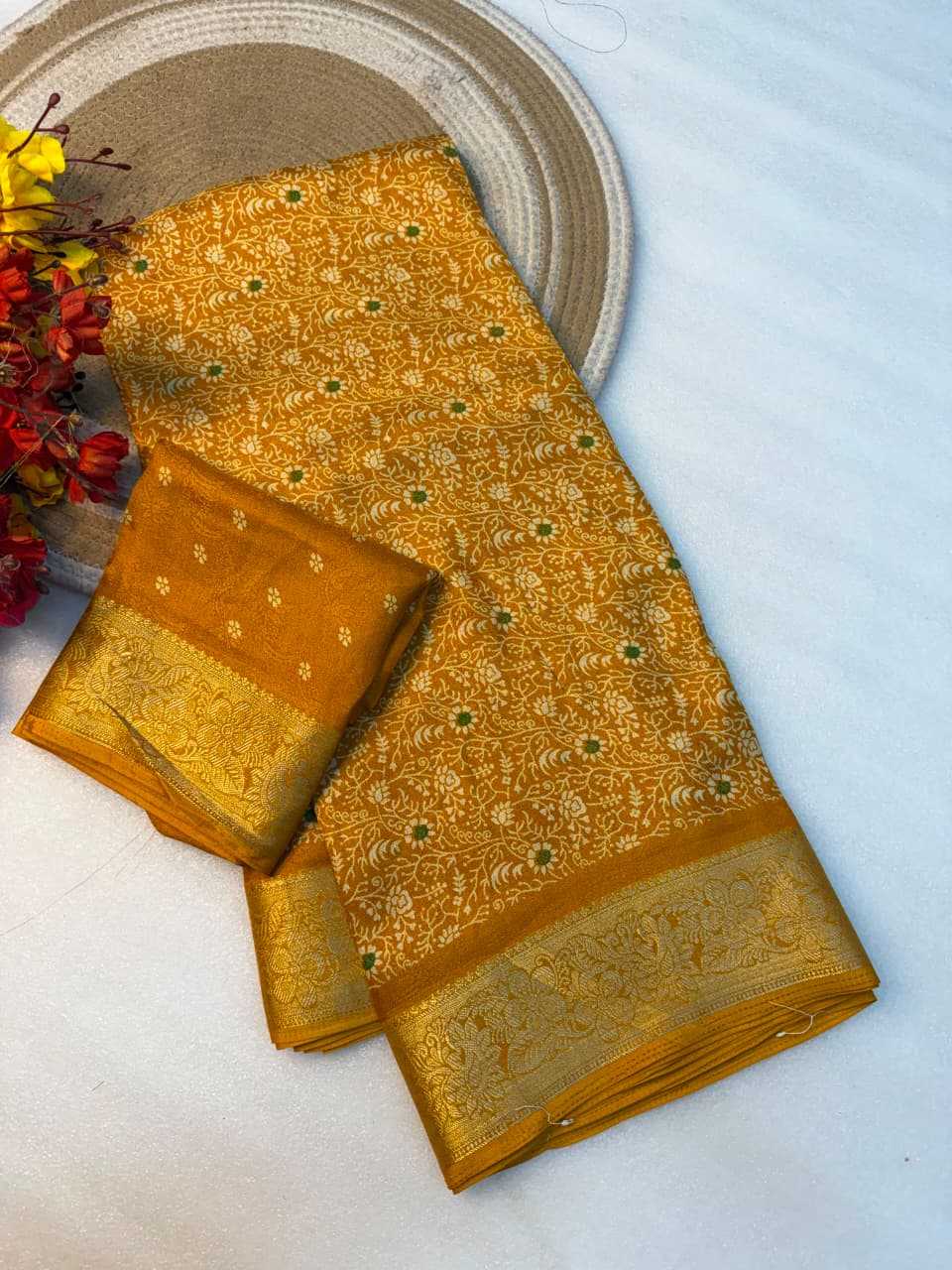 YNF Wholesale Premium Georgette Ready To Wear Sarees KESH176 Kaira | Surat Manufacturer