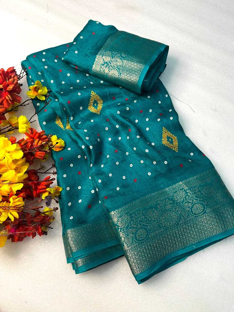 YNF Wholesale Georgette Designer Sarees  | Surat Manufacturer