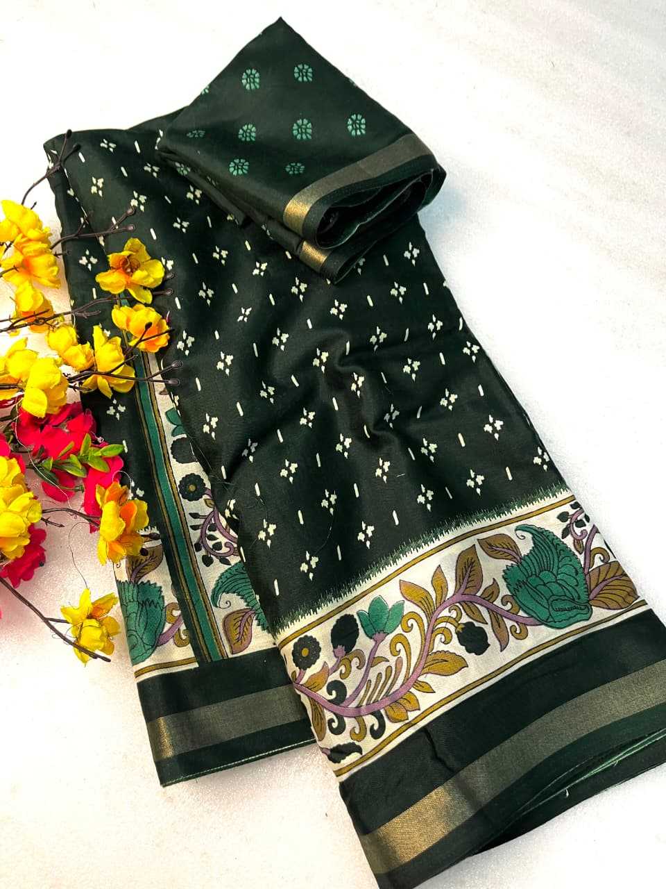 YNF Wholesale Cotton Designer Sarees  | Surat Manufacturer