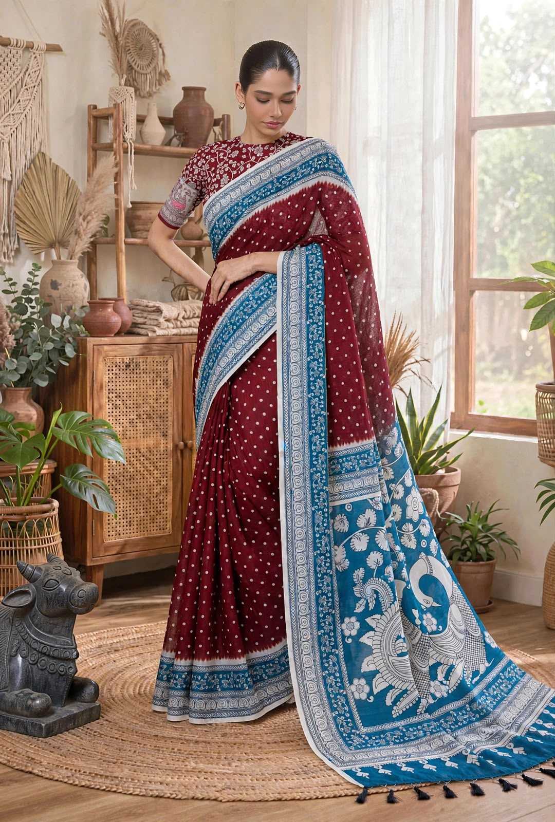 YNF Wholesale Soft Cotton Printed Sarees  | Surat Manufacturer