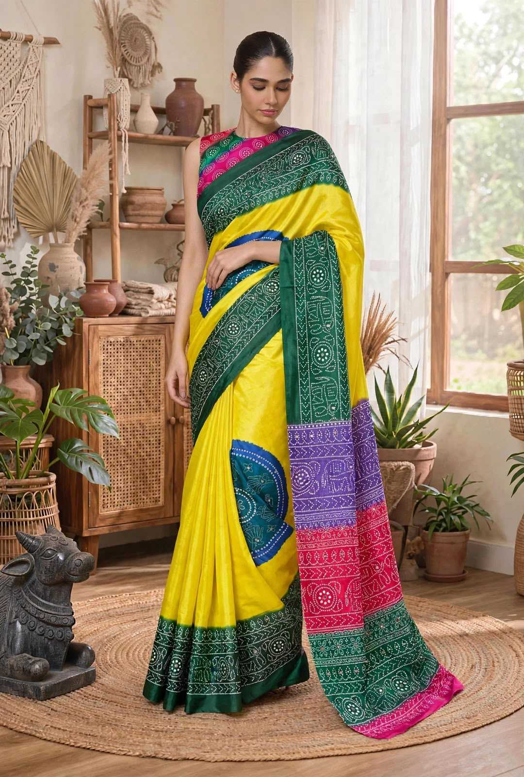 YNF Wholesale Chinon Designer Sarees  | Surat Manufacturer