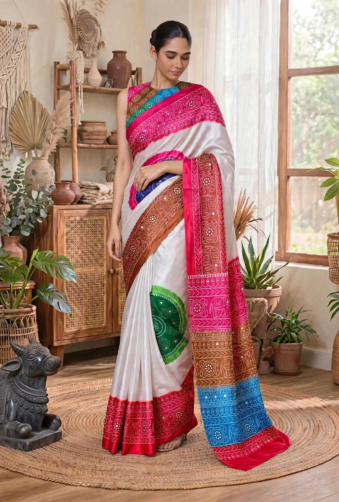 YNF Wholesale Chinon Designer Sarees  | Surat Manufacturer