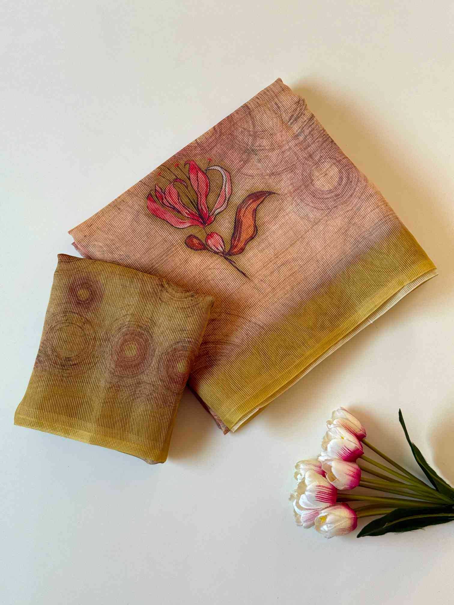 YNF Wholesale Cotton Designer Sarees  | Surat Manufacturer