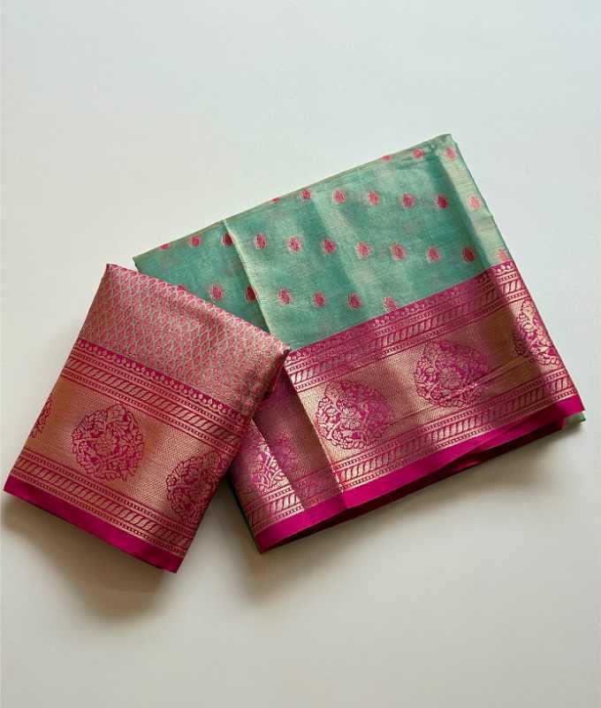 YNF Wholesale Tissue Silk Fancy Sarees  | Surat Manufacturer