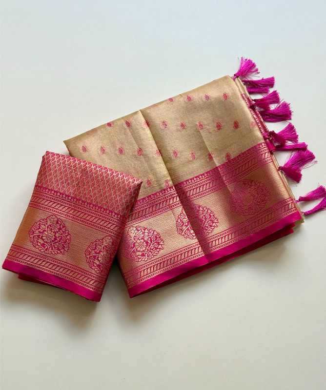 YNF Wholesale Tissue Silk Fancy Sarees  | Surat Manufacturer
