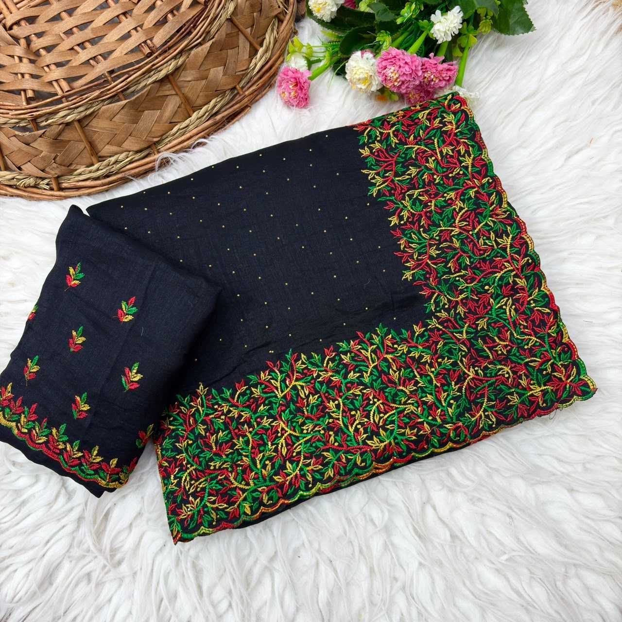 YNF Wholesale Soft Vichitra Party Wear Sarees  | Surat Manufacturer