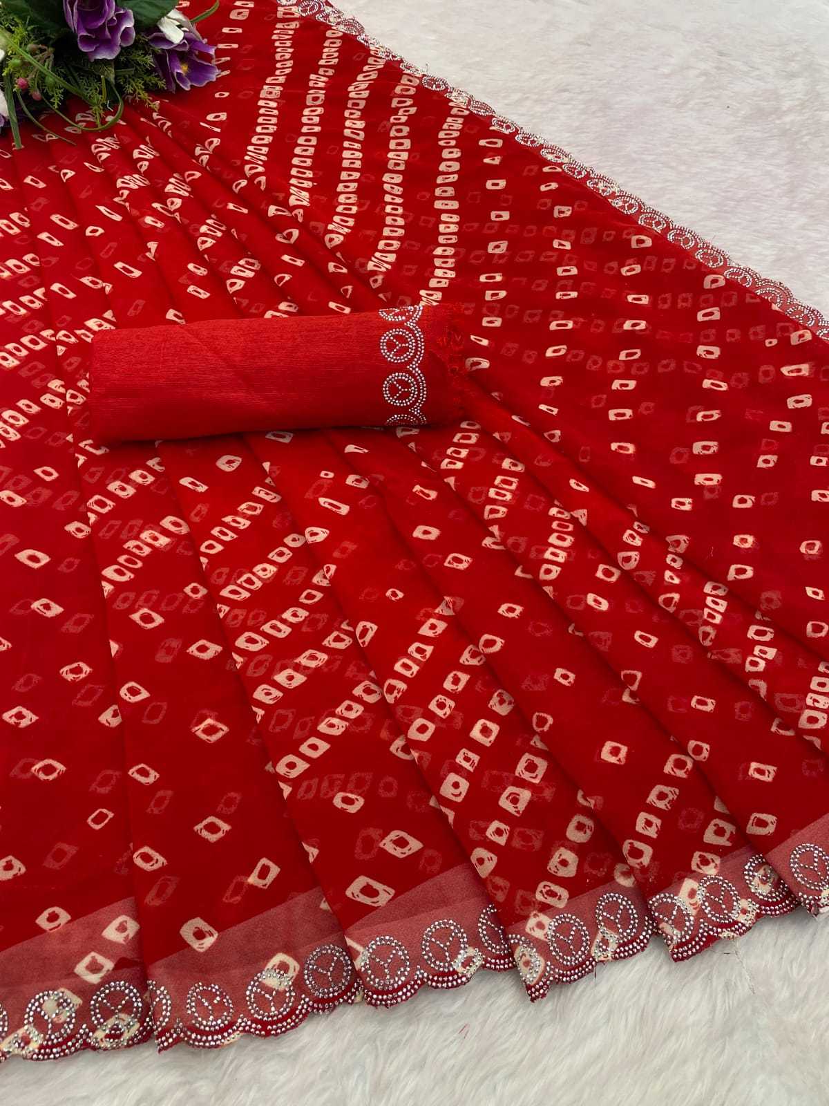 YNF Wholesale Georgette Georgette Sarees KESH179 JAMKUDI | Surat Manufacturer