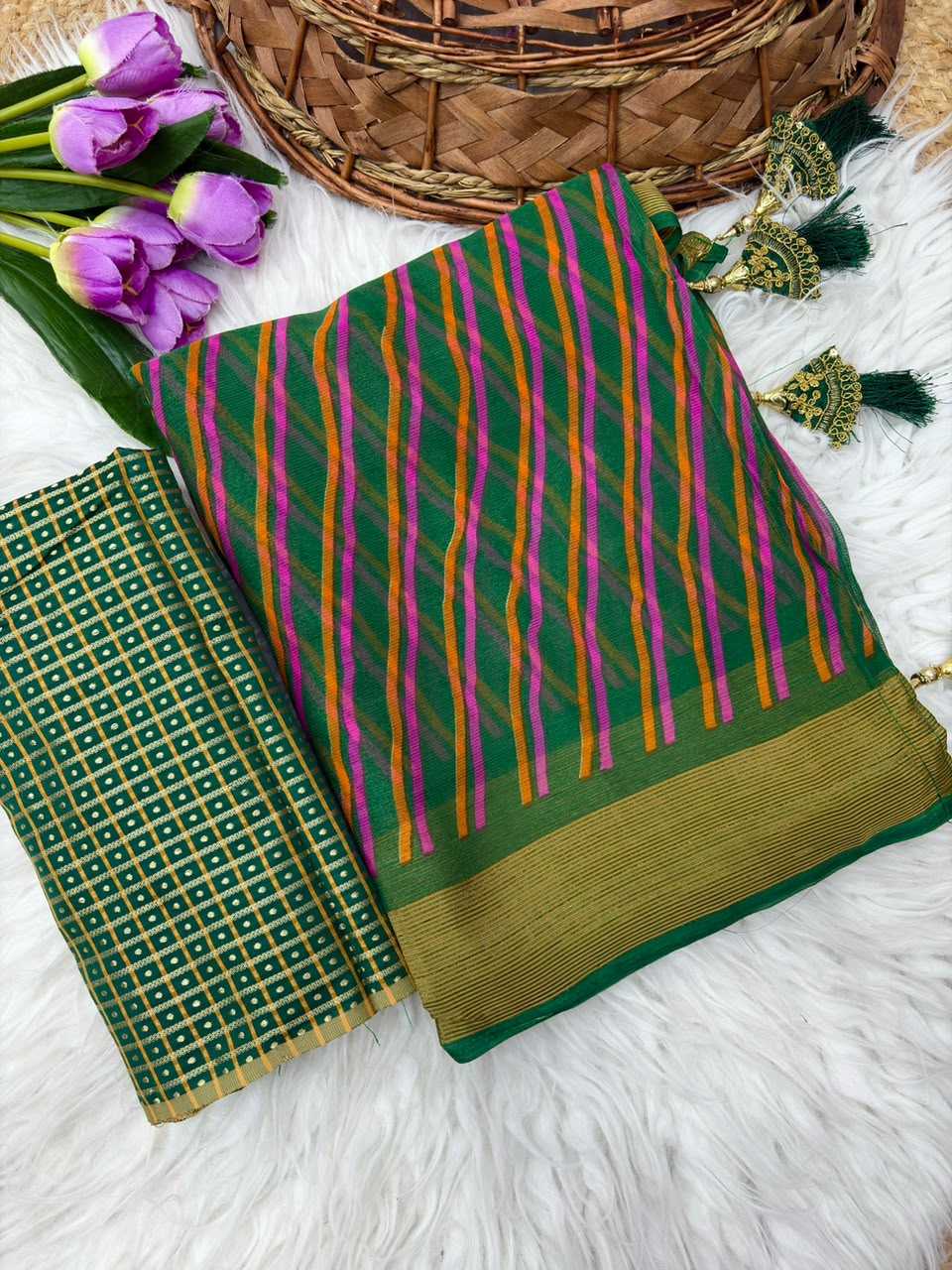 YNF Wholesale Chiffon Printed Sarees  | Surat Manufacturer